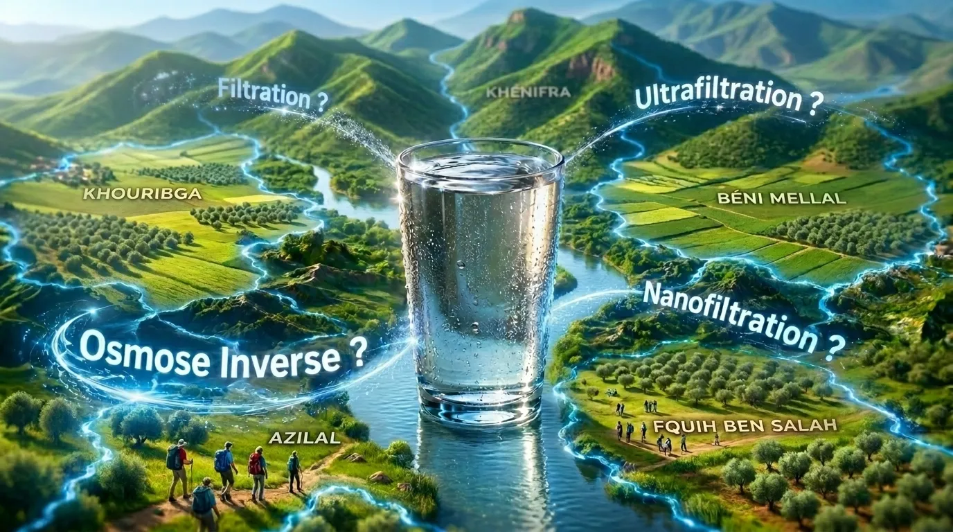 Filtration Eau Maison dans la Région Béni Mellal-Khénifra : Comment Choisir le Bon Système ?