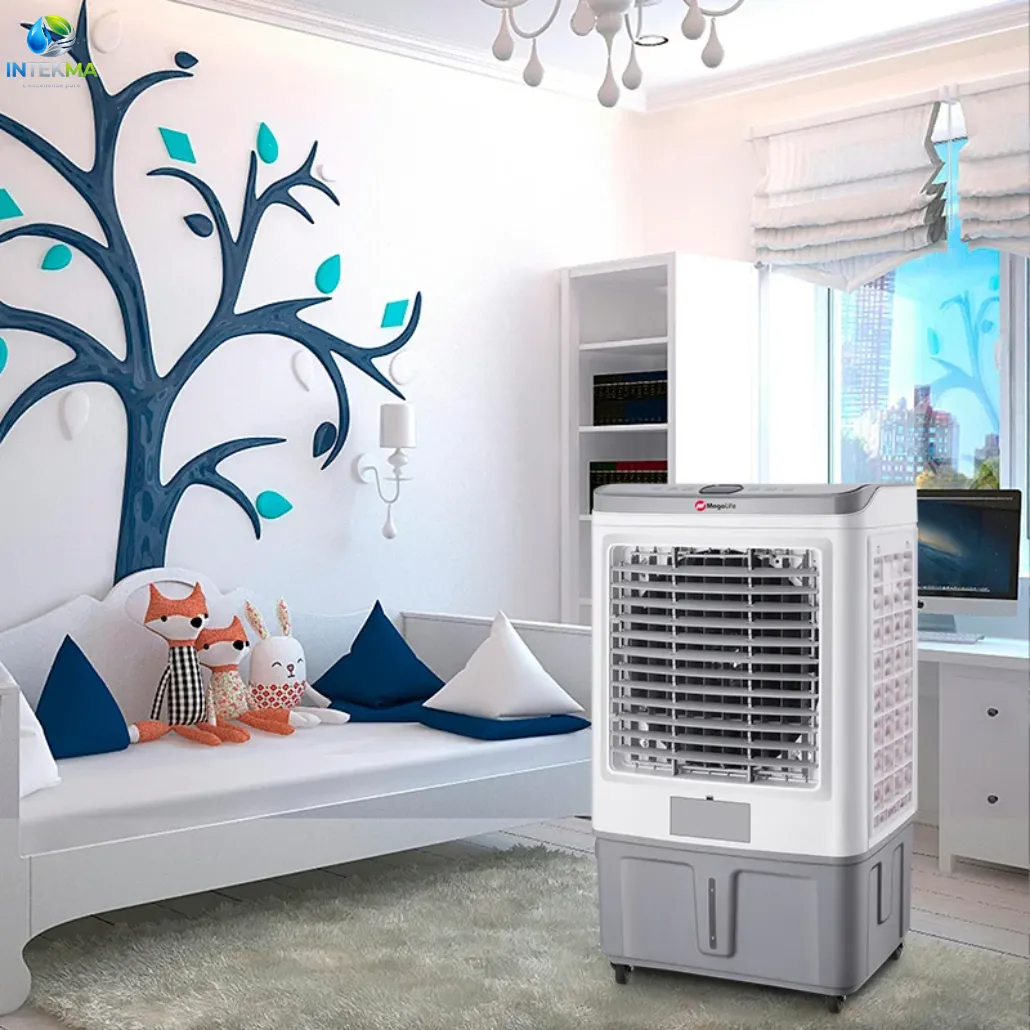 Rafraîchisseur d'air évaporatif 70L 180W pour grands espaces