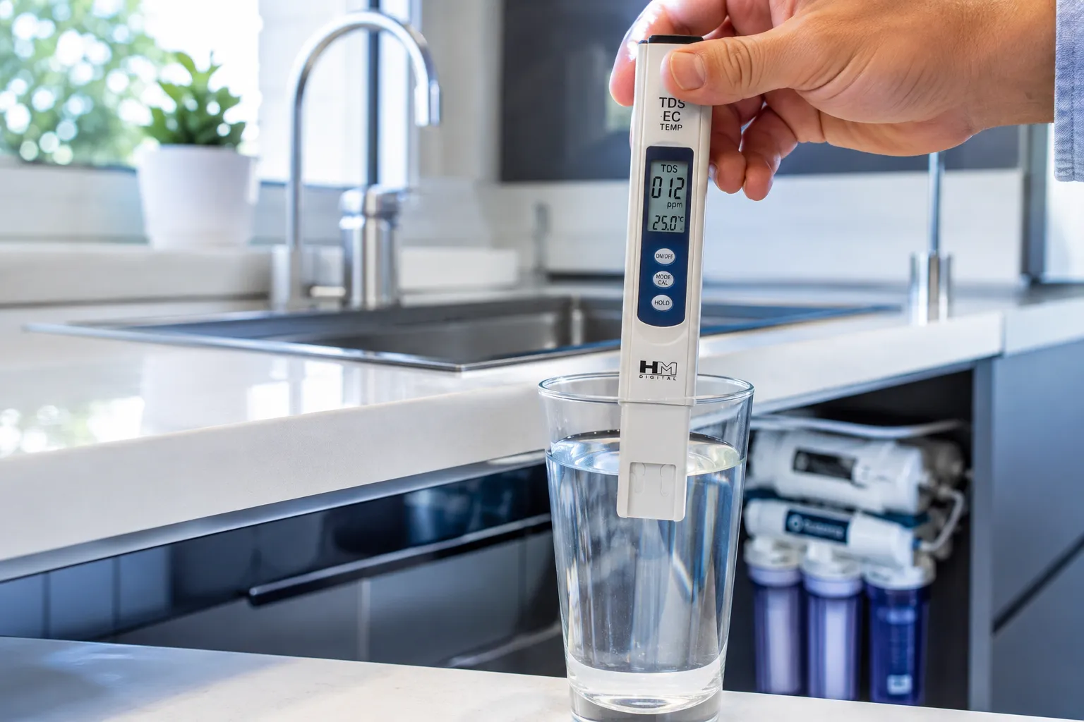 Pourquoi mesurer le TDS de votre eau améliore votre santé et protège votre osmoseur