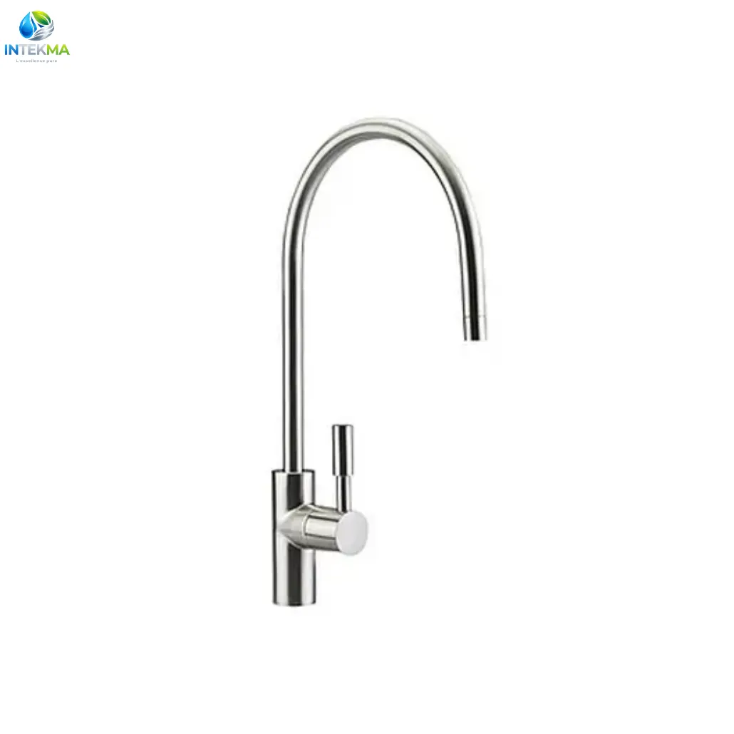 Robinet d'Osmose Inverse de Luxe - En Acier Inoxydable Sus 304 - Bec Rotatif à 360° - INTEKMA Accessoires