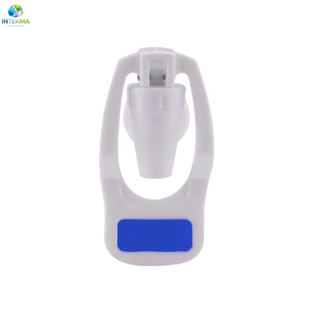 Robinet Universel pour Distributeur et Refroidisseur d'Eau - Poignée à Poussoir - Bleu - INTEKMA Accessoires