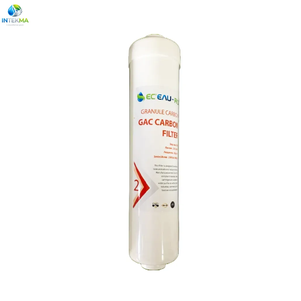 Cartouche de Charbon Actif Granulaire GAC - Étape 2 pour Osmoseur RO Prime - INTEKMA Consommable