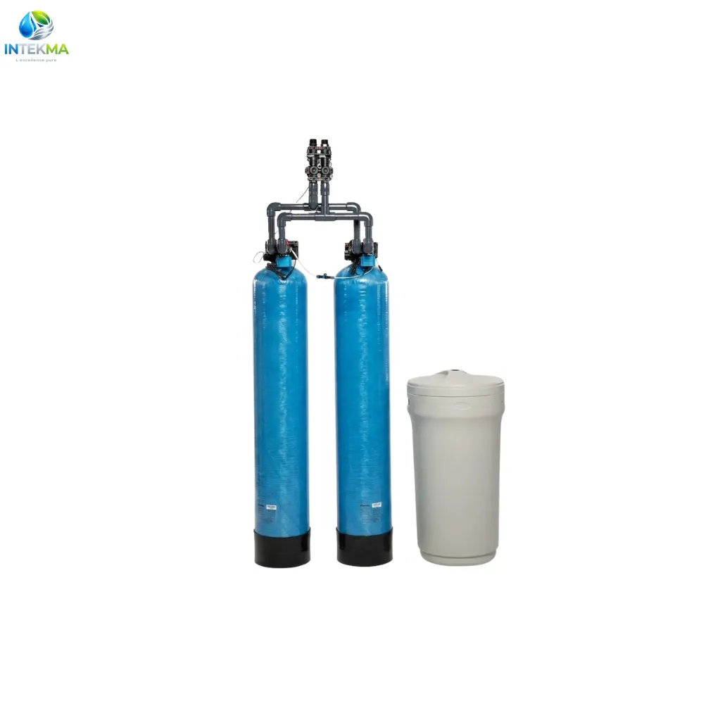 Adoucisseur d'Eau Commercial Canature BNT-85HE Twin Alternating - 300L de Résine - Haut Débit 70 L/M - INTEKMA Adoucisseurs