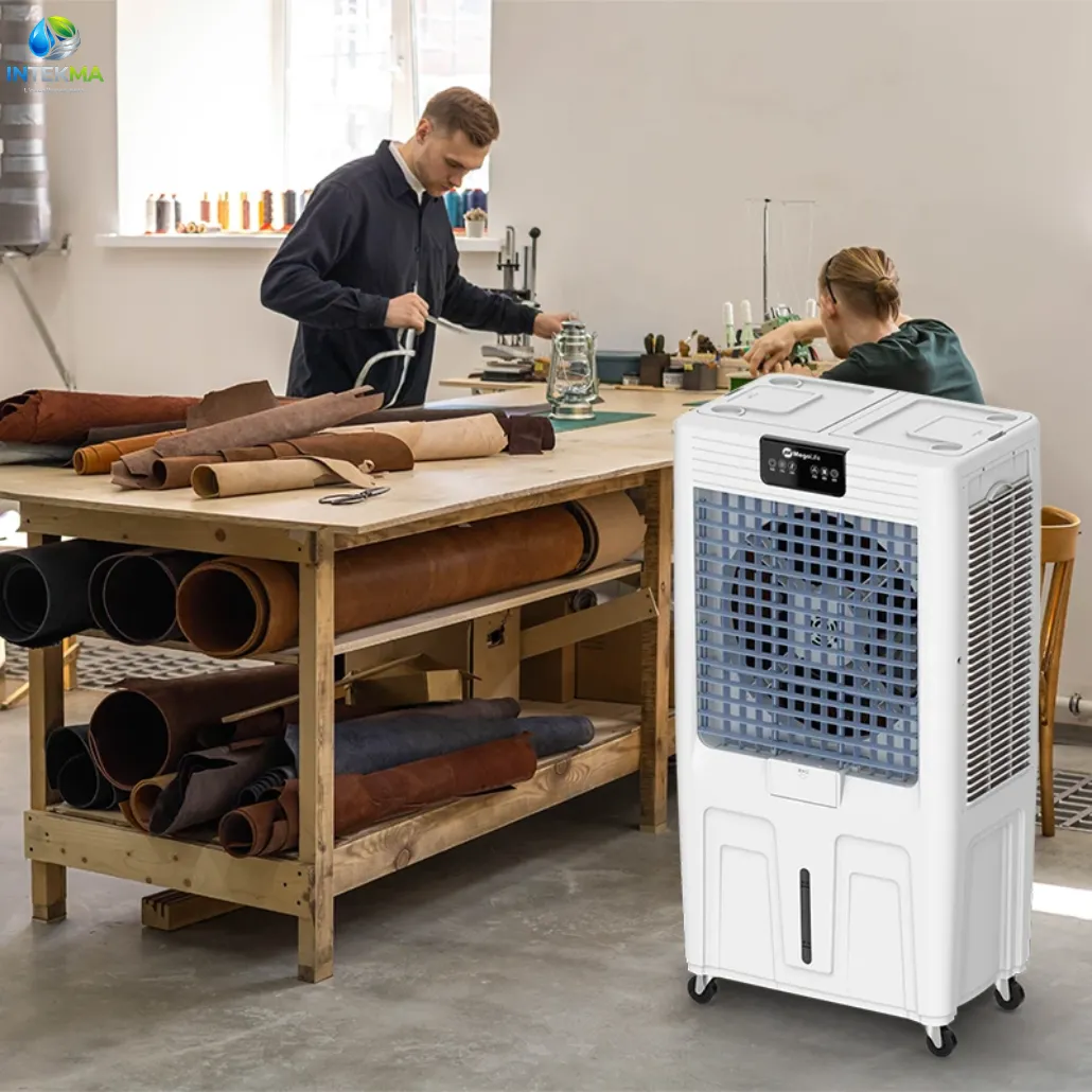 Rafraîchisseur d'Air Industriel et Commercial 160L - Puissance 600W - INTEKMA Bioclimatiseurs