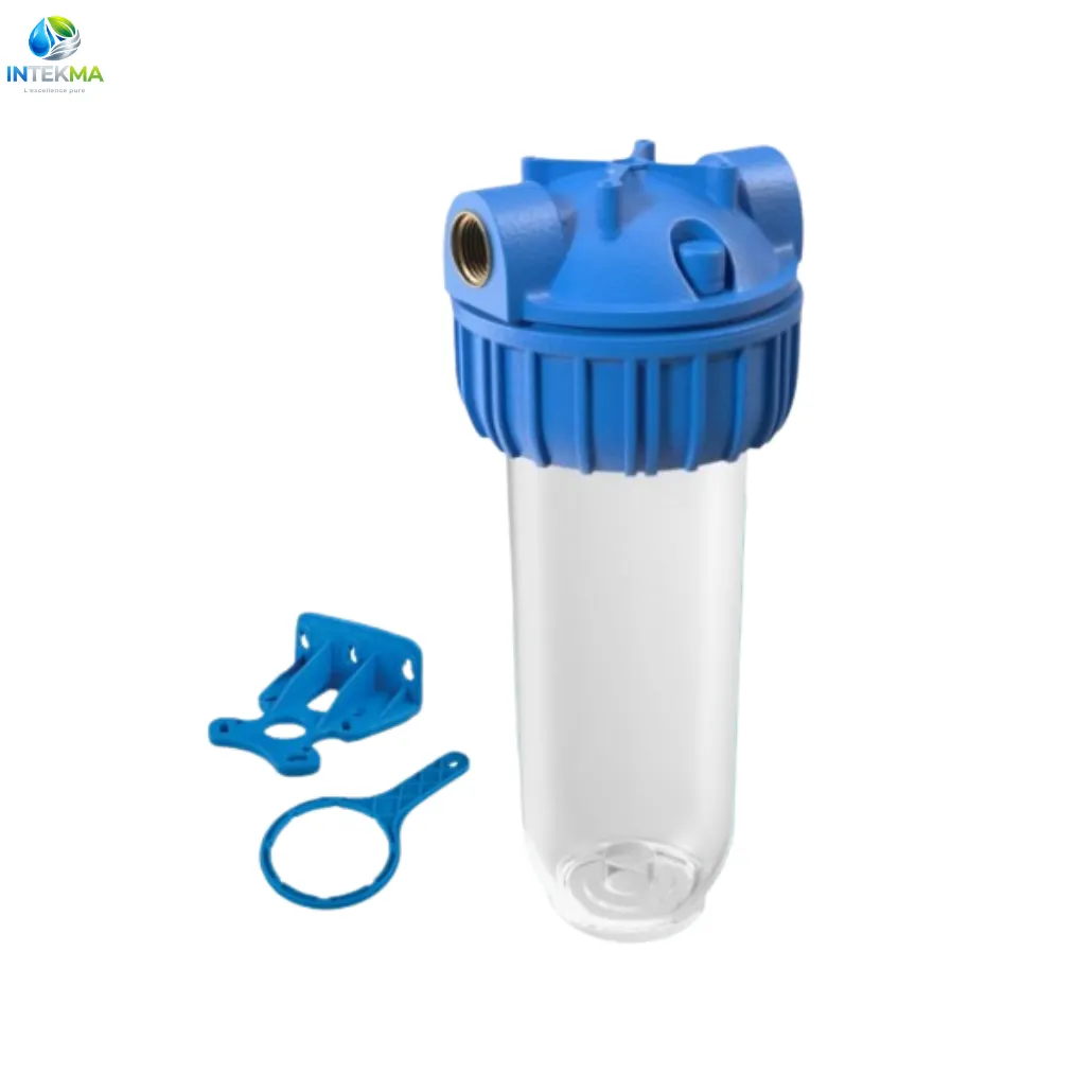 Porte Filtre à Eau Simple Transparent 10