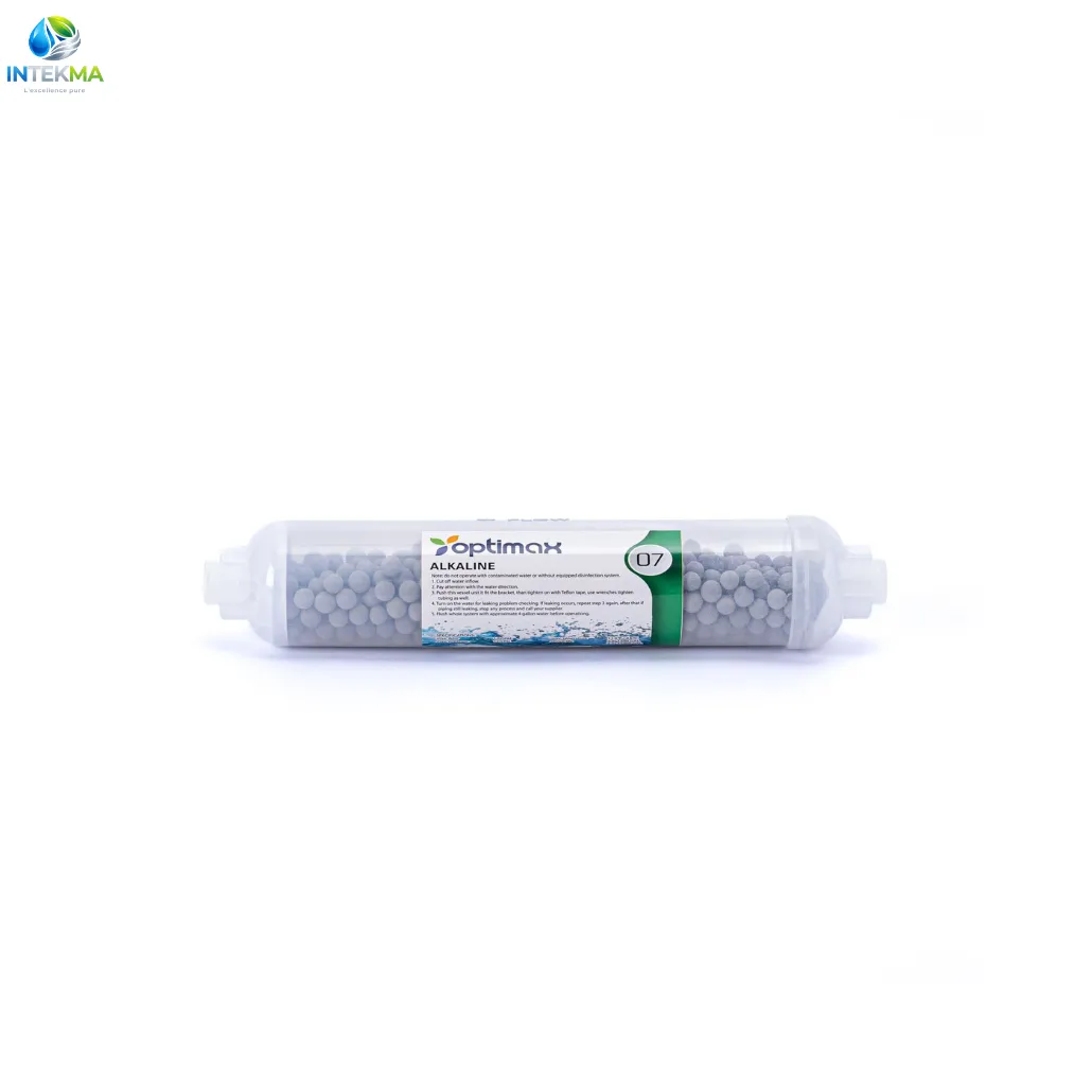 Cartouche de Filtration Alcaline Optimax Alkaline - Étape 07 pour Osmoseur Inverse - INTEKMA Consommable