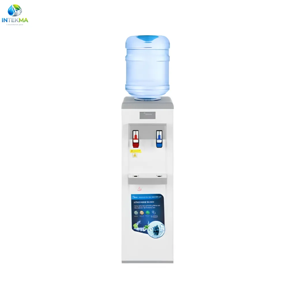 Distributeur d'Eau sur Pied Midea YL1932S - Chargement par le Haut - Eau Chaude & Froide - INTEKMA Fontaines