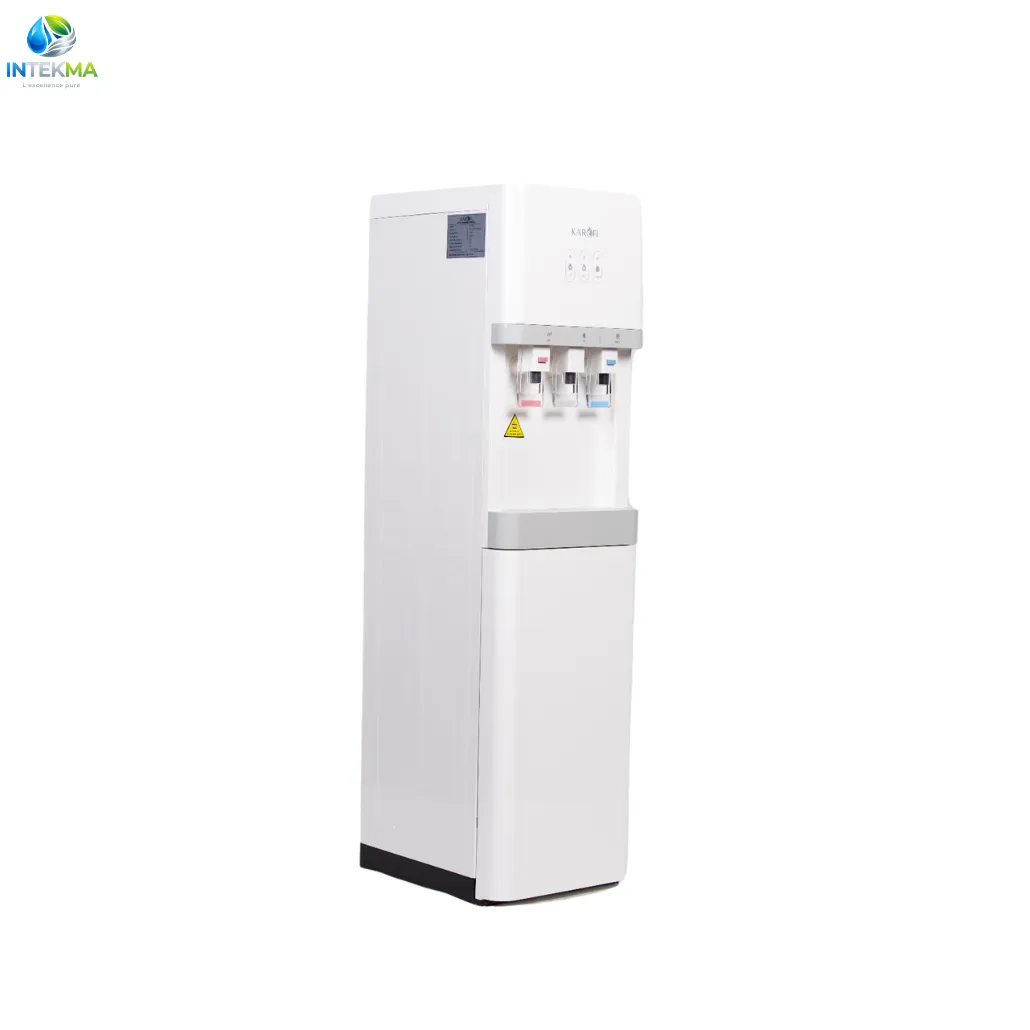 Fontaine à Eau sur Pied avec Osmoseur Intégré KAROFI HCV208 - 6 Étapes - 75 GPD - INTEKMA Fontaines